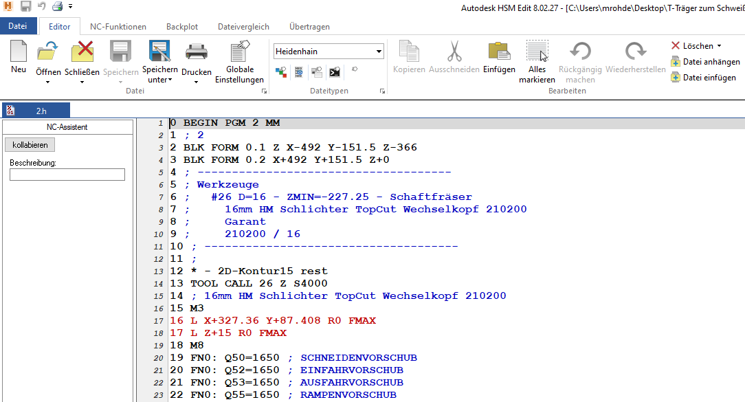 CAM-Programm